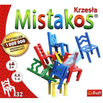 Mistakos. Krzes�a. Wersja 4-osobowa Trefl