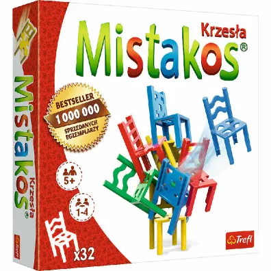 Mistakos. Krzes�a. Wersja 4-osobowa Trefl