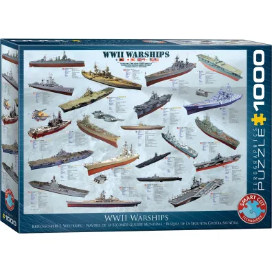 Puzzle 1000 el. Statki Eurographics