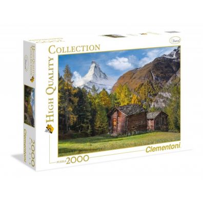 Puzzle 2000 el. High Quality Collection. Fascynacja Matterhorn Clementoni
