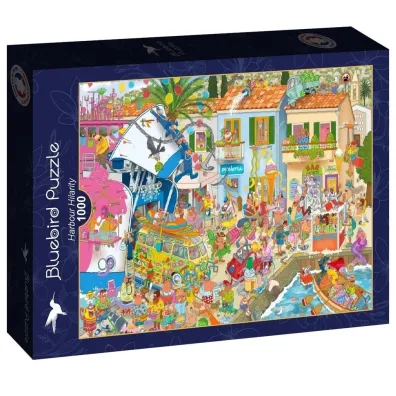 Puzzle 1000 el. Port pe�en niespodzianek Bluebird Puzzle