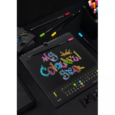 Faber-Castell Kredki trjktne Black Edition 12 szt.