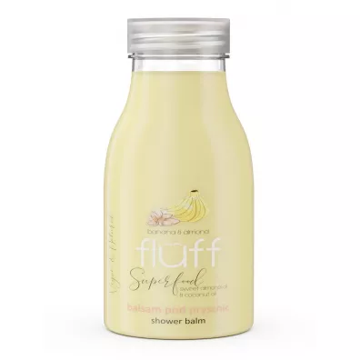 Fluff Shower Balm balsam pod prysznic Banan & Migda�y 300 ml