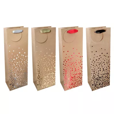 incood. Torba prezentowa na butelk� Craft 12 x 36 cm