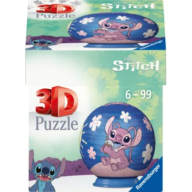 Puzzle Kula 54 el. 3D Stitch 2 Ravensburger