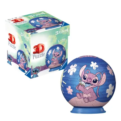 Puzzle Kula 54 el. 3D Stitch 2 Ravensburger