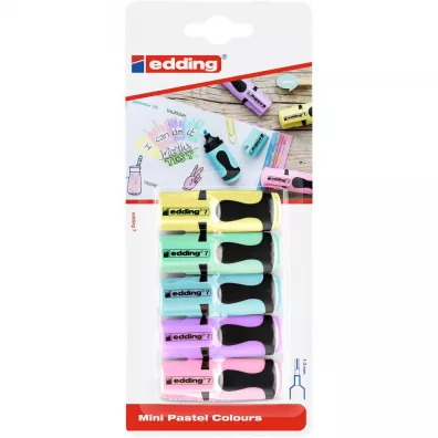 Edding Mini zakre�lacze pastelowe 5 szt.