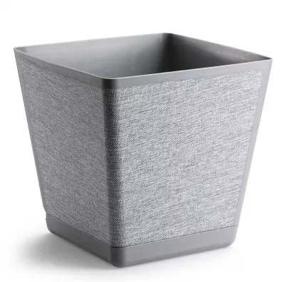 HowHomely Doniczka Pilea Texelle taupe h24x24 cm