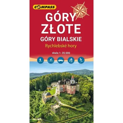 G�ry Z�ote. Mapa turystyczna w skali 1:35 000