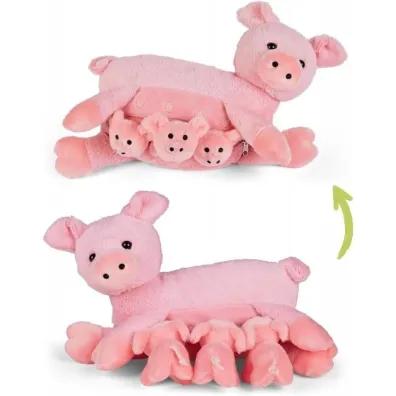 Mama �winka z 3 m�odymi �winkami Mamanimals