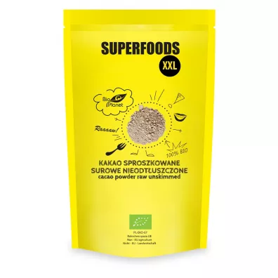 Bio Planet Kakao sproszkowane surowe nieodt�uszczone 400 g Bio
