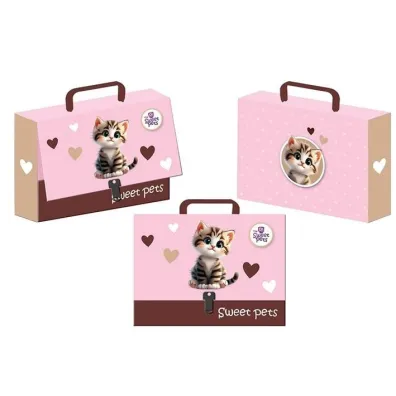 Beniamin Teczka z r�czk� walizeczka The Sweet Pets Kot