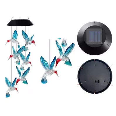 LeanToys Lampka solarna kolibry