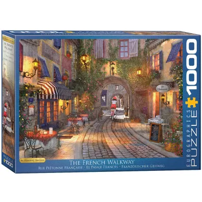 Puzzle 1000 el. Francuski chodnik Eurographics