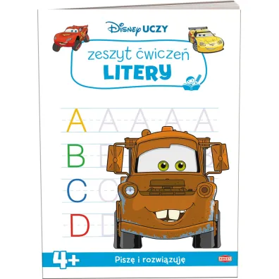 Disney uczy. Auta. Litery