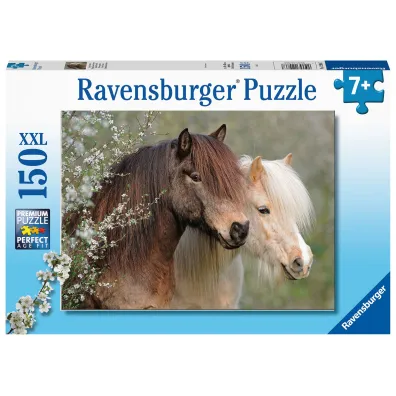 Puzzle 150 el. XXL Konie Ravensburger