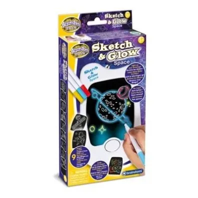 Tablet Sketch&Glow - Kosmos Brainstorm Toys