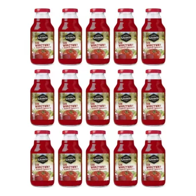 Sady Wincenta Sok warzywny naturalnie mtny toczony Zgrzewka 15 x 330 ml