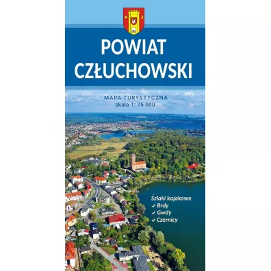 Mapa turystyczna Powiat Cz�uchowski 1:75 000
