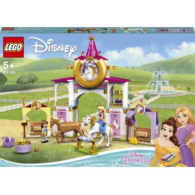LEGO Disney Princess Królewskie stajnie Belli i Roszpunki 43195