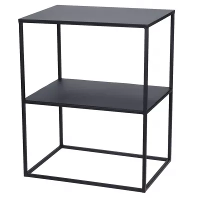 HowHomely Stolik pomocniczy metalowy z pk LOFT
