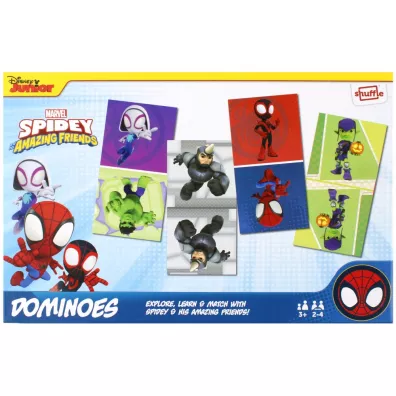 Shuffle Dominoes Spidey CARTAMUNDI