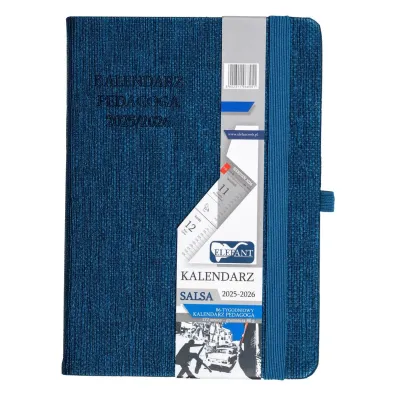Elefant Kalendarz pedagoga 2025/2026 B6 tygodniowy Salsa per�owy