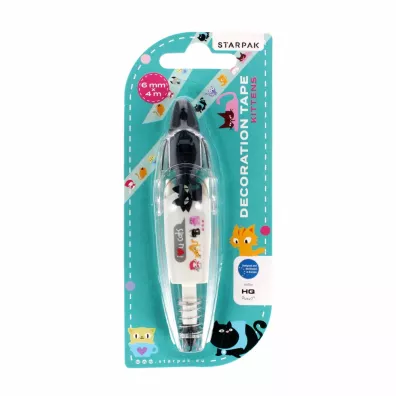 Ta�ma dekoracyjna Kotki STARPAK 529937 6mm x 4m