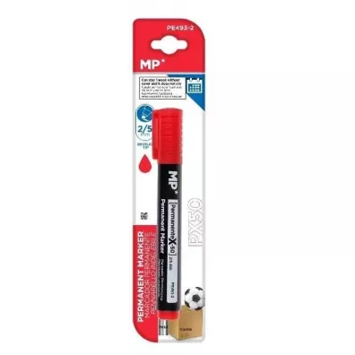 Mp Main Paper Marker permanentny czerwony 1.0/5.0mm