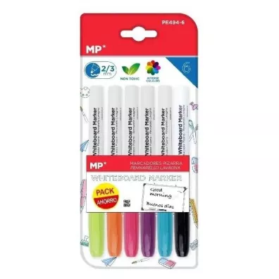 Mp Main Paper Marker do tablic 2,0/3,0mm 6 szt.