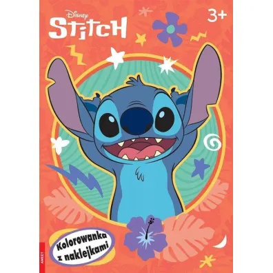MALOWANKA A4 STITCH Z NAKLEJKAMI AMEET NA-9129