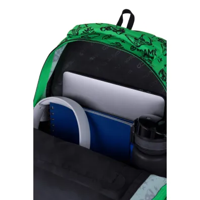 Patio Plecak szkolny Coolpack Prime Pro Game Over Gradient Green