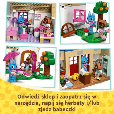 LEGO Animal Crossing Nook's Cranny i domek Rosie 77050