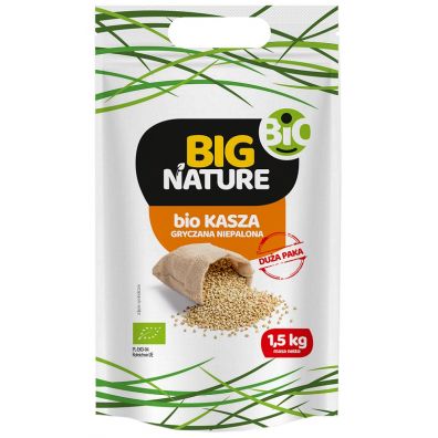 Big Nature Kasza gryczana niepalona 1.5 kg Bio