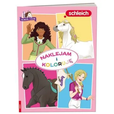 Schleich Horse Club. Naklejam i koloruj�