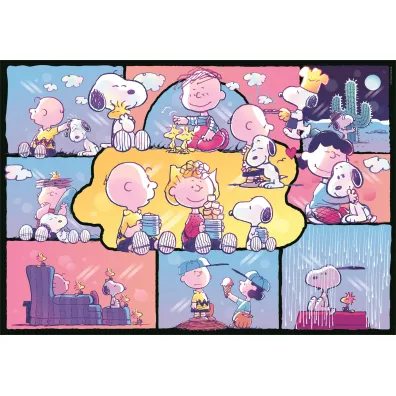 Puzzle 1000 el. Compact Peanuts Clementoni