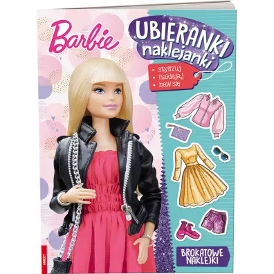 Barbie. Ubieranki naklejanki