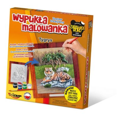 Wypuka Malowanka Zoo - Tygrys Mirage Hobby