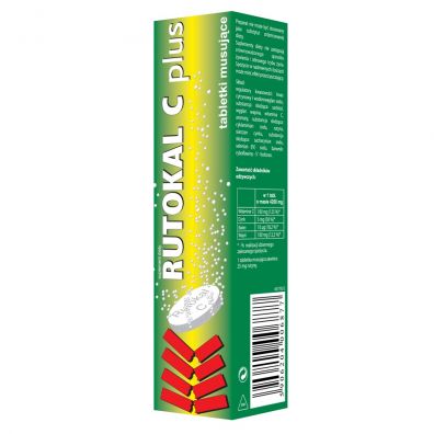 Rutokal C Plus - suplement diety 20 kaps.