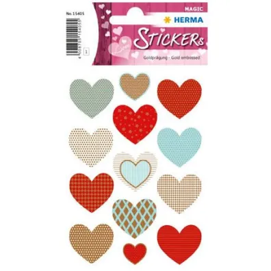 Herma Naklejka Magic serca