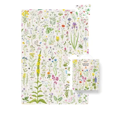 Puzzle Puzzlove Czuczu 1000 el. Kwiaty Polne Bright Junior Media
