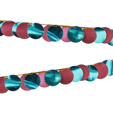 PartyDeco Girlanda metalizowana K�ka 2,2m
