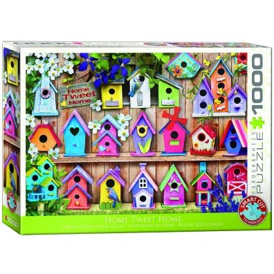 Puzzle 1000 el. Bird Houses Eurographics