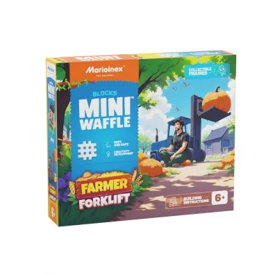 Mini Waffle KLOCKI KONSTR WAFLE MINI 50EL WOZEK WIDLOWY PUD