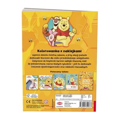 Disney Kubu� i przyjaciele Kolorowanka z naklejkami NA-9147