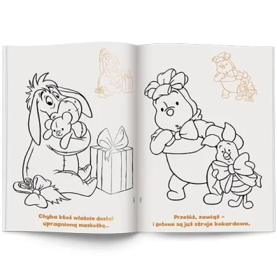 Disney Kubu� i przyjaciele Kolorowanka z naklejkami NA-9147