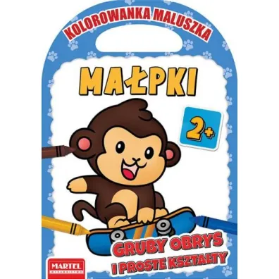 Kolorowanka maluszka. Ma�pki