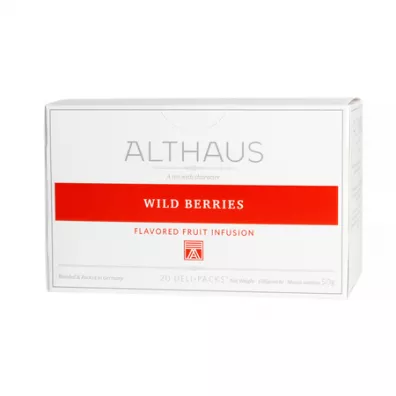 Althaus Wild Berries Deli Pack Herbata owocowa 20 x 1.75 g