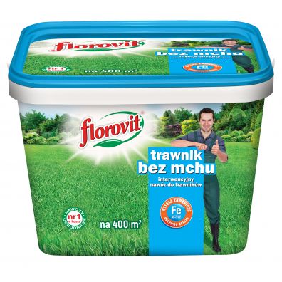 Florovit Nawóz do trawników Trawnik bez mchu 8 kg