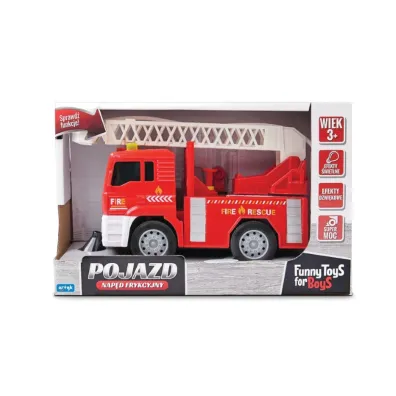 Pojazd Toys for Boys Stra� Po�arna z nap�dem Artyk